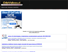 Tablet Screenshot of chilevalioso.cl